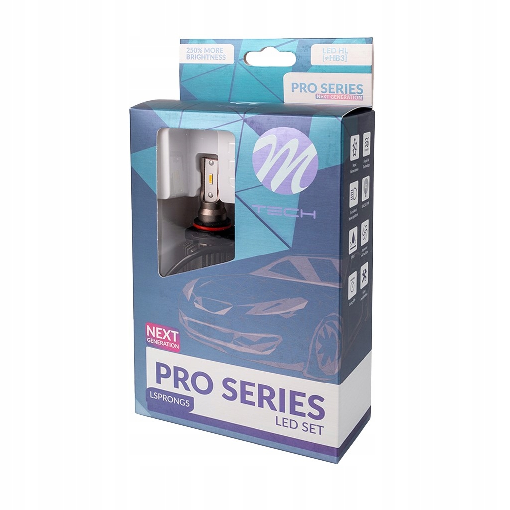 Retrofit M-TECH LEDSET Pro HB3 NEW Generation 40W Producent M-Tech