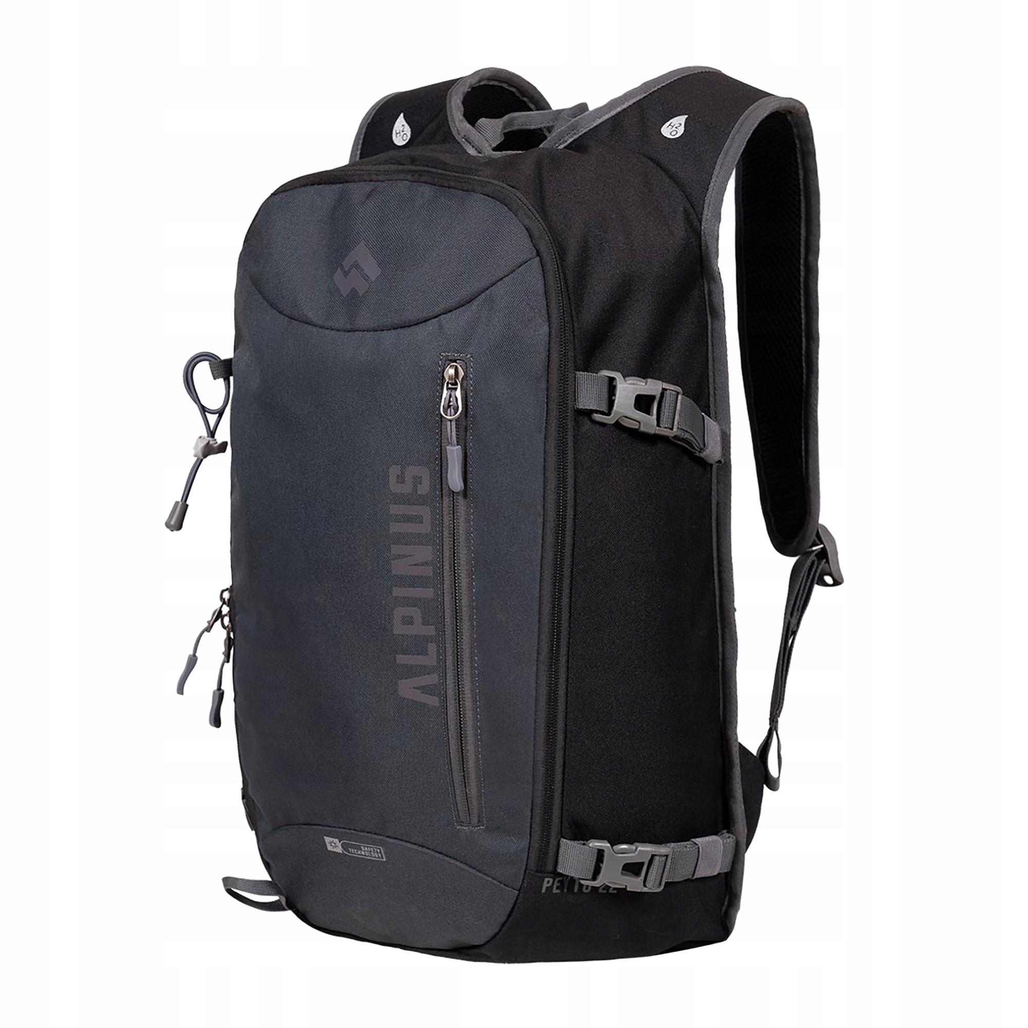 Batoh Alpinus Peyto 22 l černý/šedý