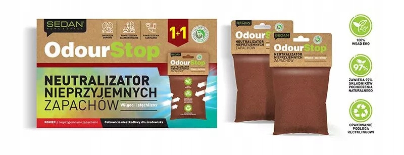

Eliminator Nieprzyjemnych Zapachów Odourstop