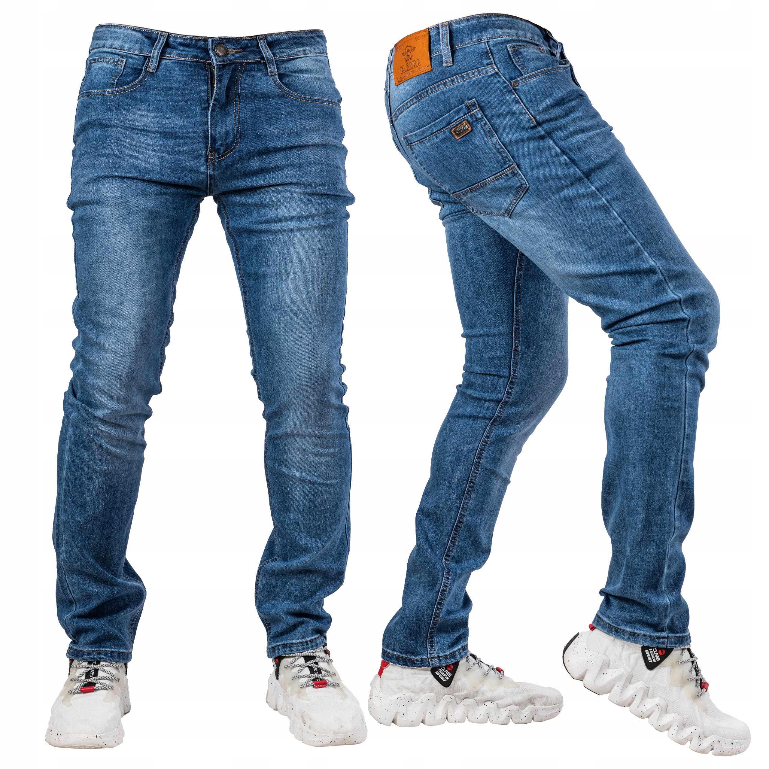 Pánské klasické Jeansové kalhoty Rappa vel. 34