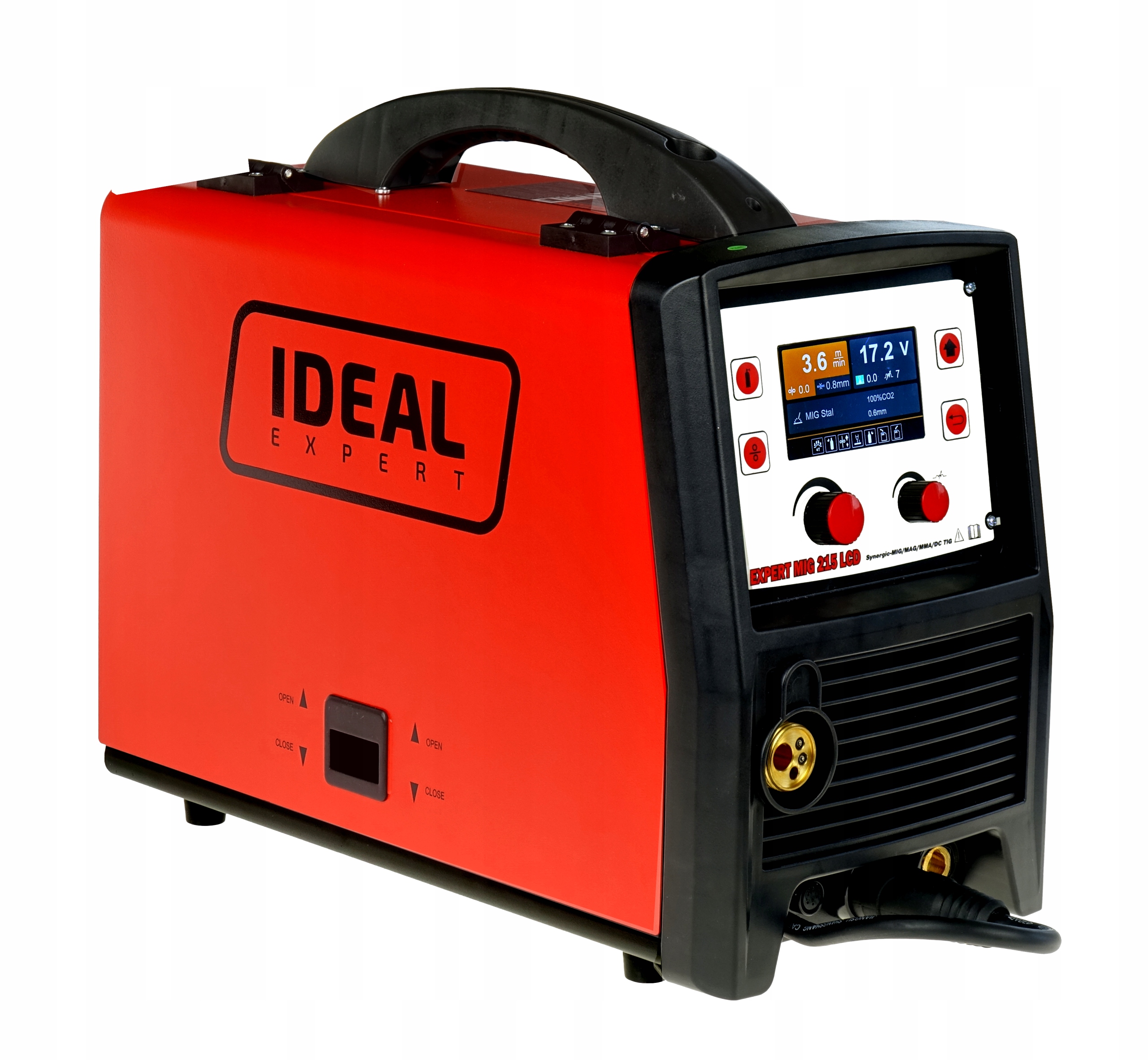 SPAWARKA MIGOMAT IDEAL EXPERT MIG 215 LCD SYNERGIA Marka Ideal