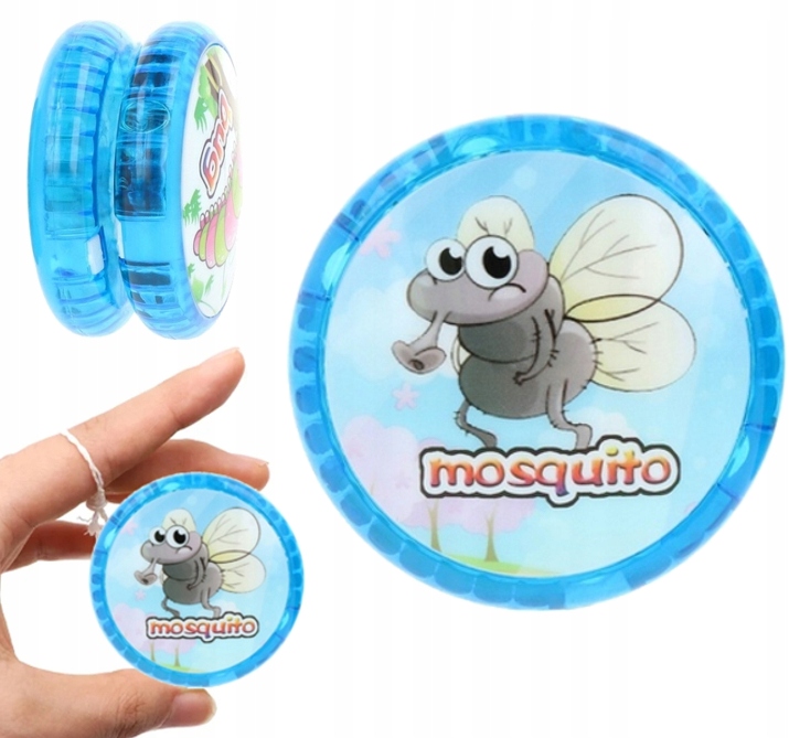 JOJO OWADY DZIEŃ CHŁOPAKA ŚWIECĄCE ZABAWKA LED GRA YOYO ZWIERZAKI