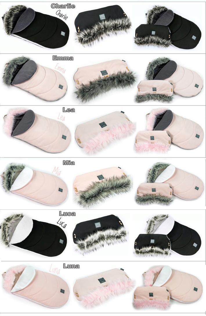 ŚPIWOREK PLUS MUFKI FLOO FOR BABY JAKOŚĆ FUTERKO