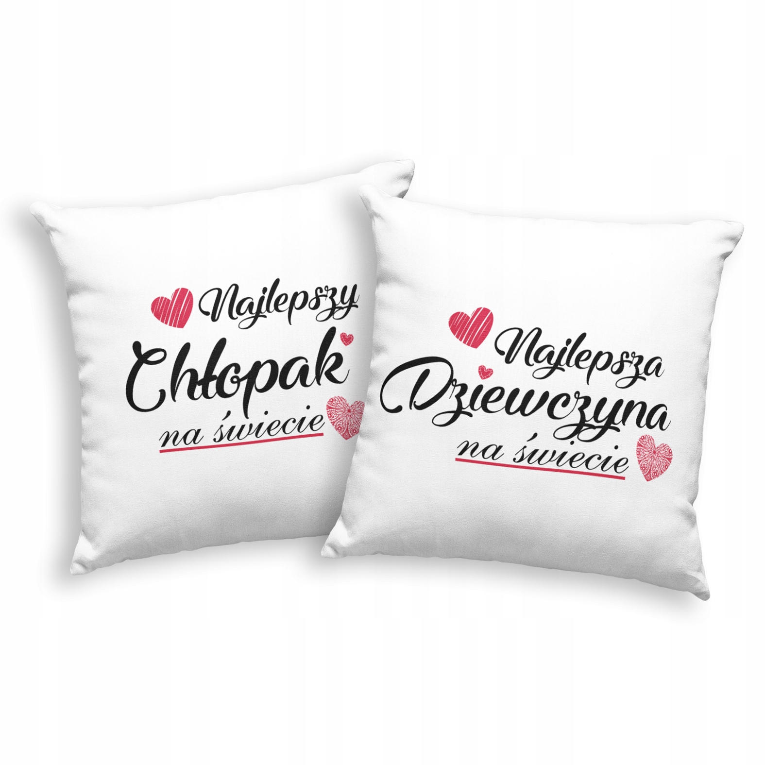 

Poduszki Dla Par Komplet Na Walentynki