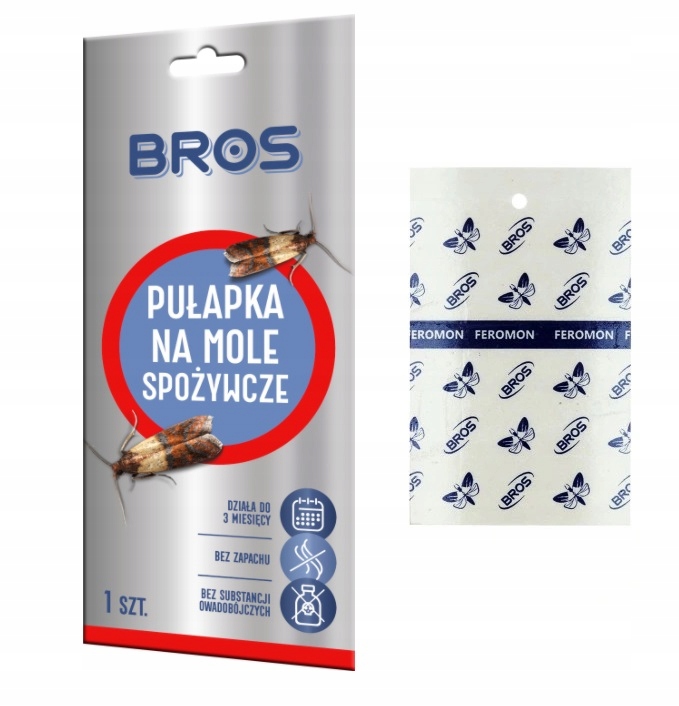 

Bros pułapka feromonowa na mole spożywcze Bezwonna