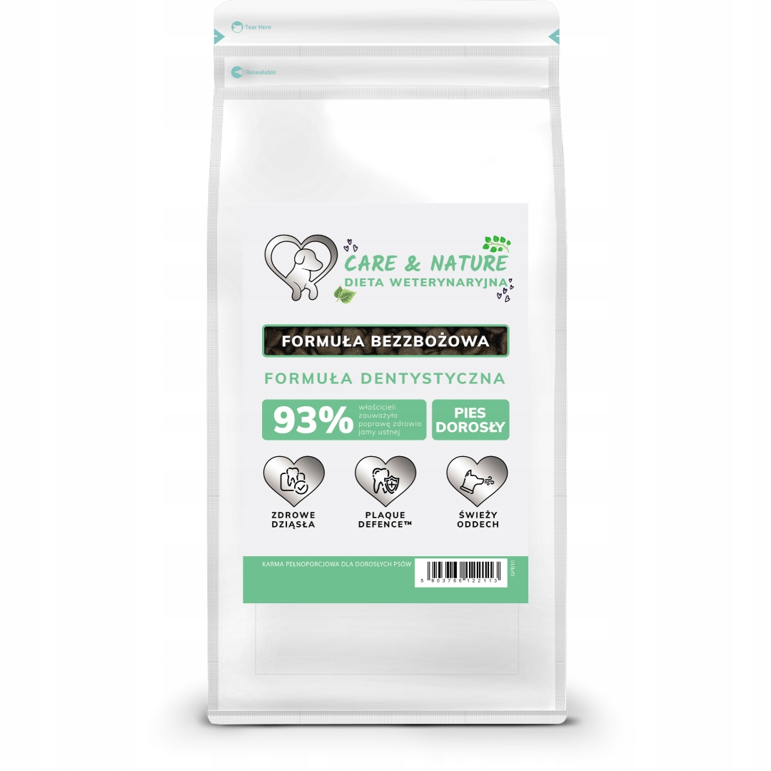 Levně Care and Nature Veterinární dieta Zubní formulace 1,5 kg