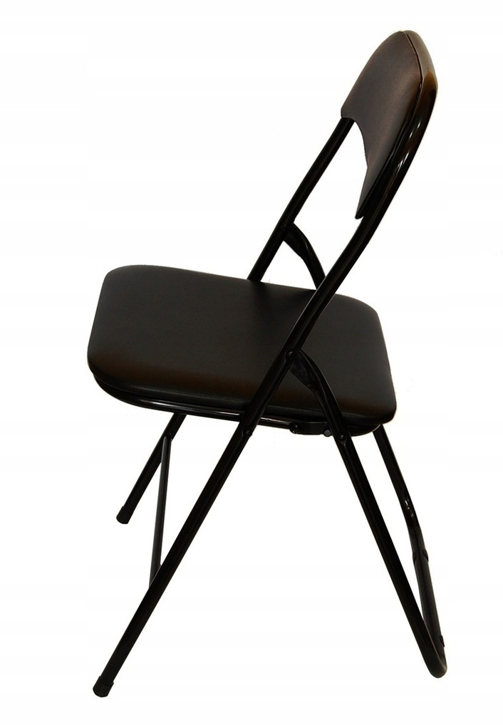 KRZESŁO SKŁADANE BIUROWE OGRODOWE CATERING CZARNE EAN (GTIN) 5903769345205