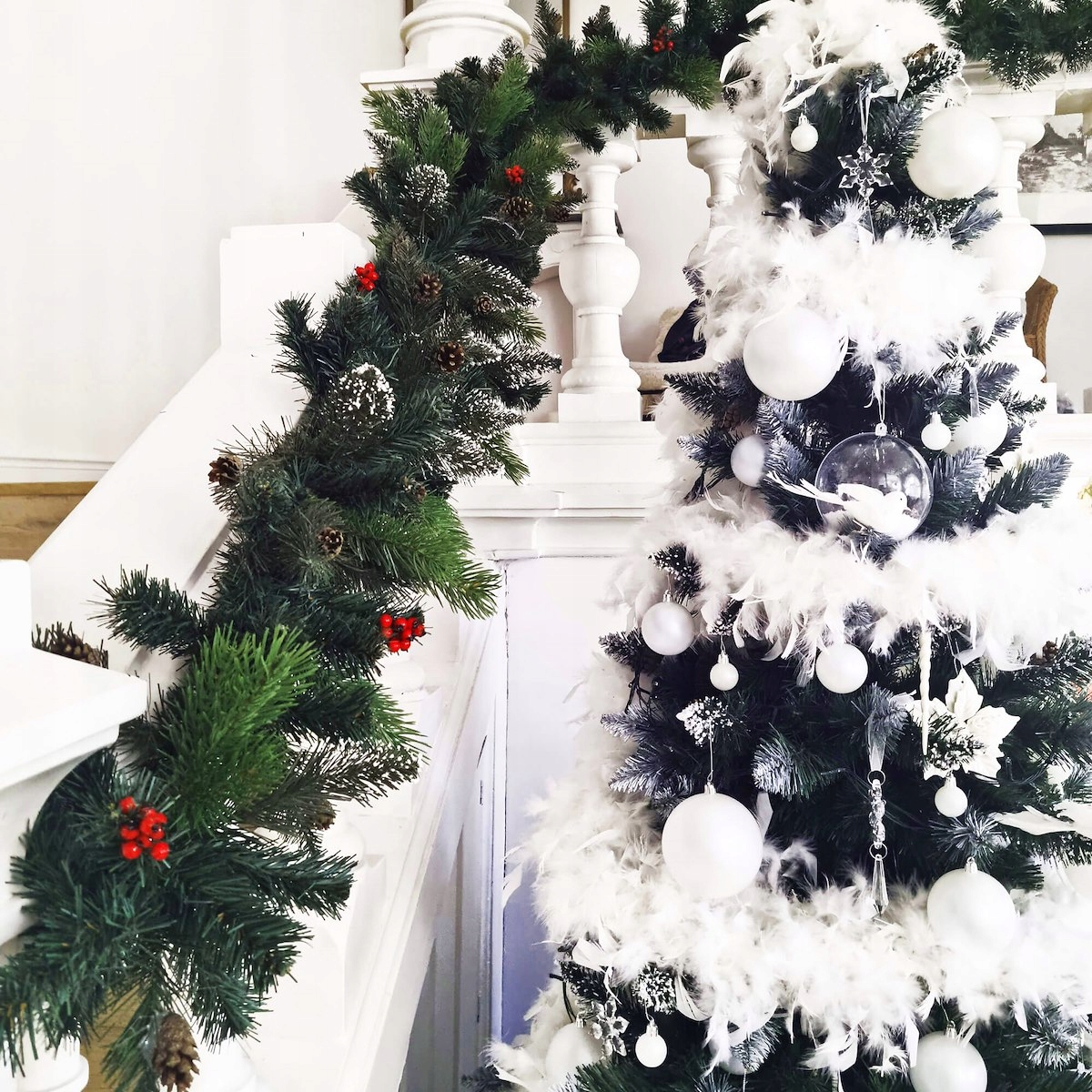 GIRLANDA CHOINKOWA 1M ŁAŃCUCH SZTUCZNA DELUX PE Typ inna