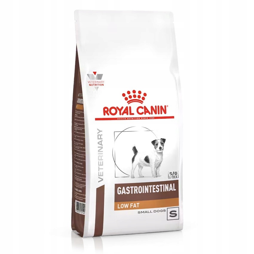 Levně Royal Canin Veterinary Gastrointestinal Low Fat Small 8kg Suché Krmivo pro psy