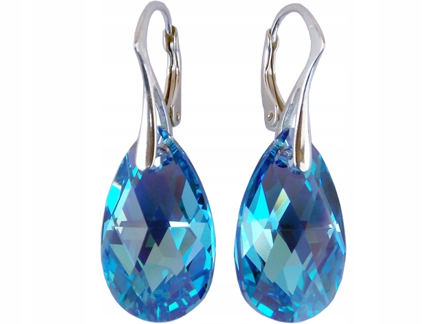 

Kolczyki Srebrne Z Kryształami Swarovski M22