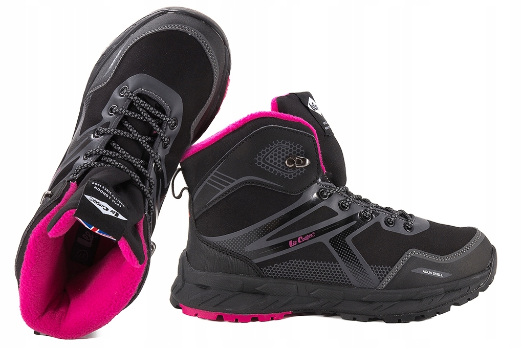 Lee Cooper LCJ-22-01-1407L Zimní Trekové Boty Aqua Shell