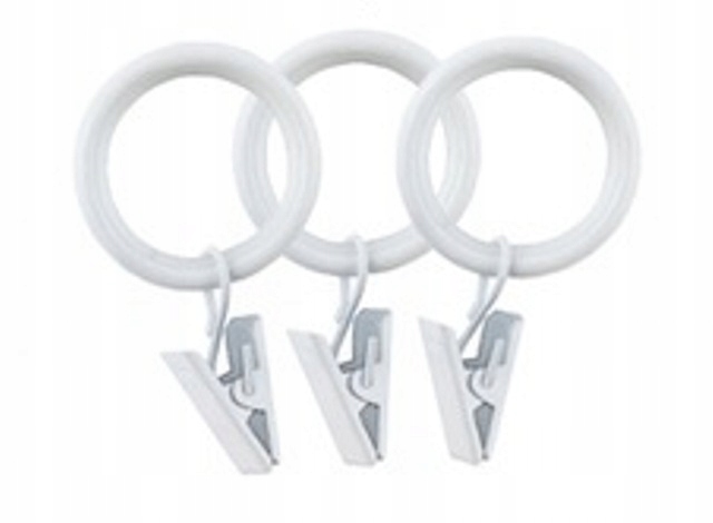 

Żabki Ciche Kółka Do Karniszy 25/28mm-10szt Białe