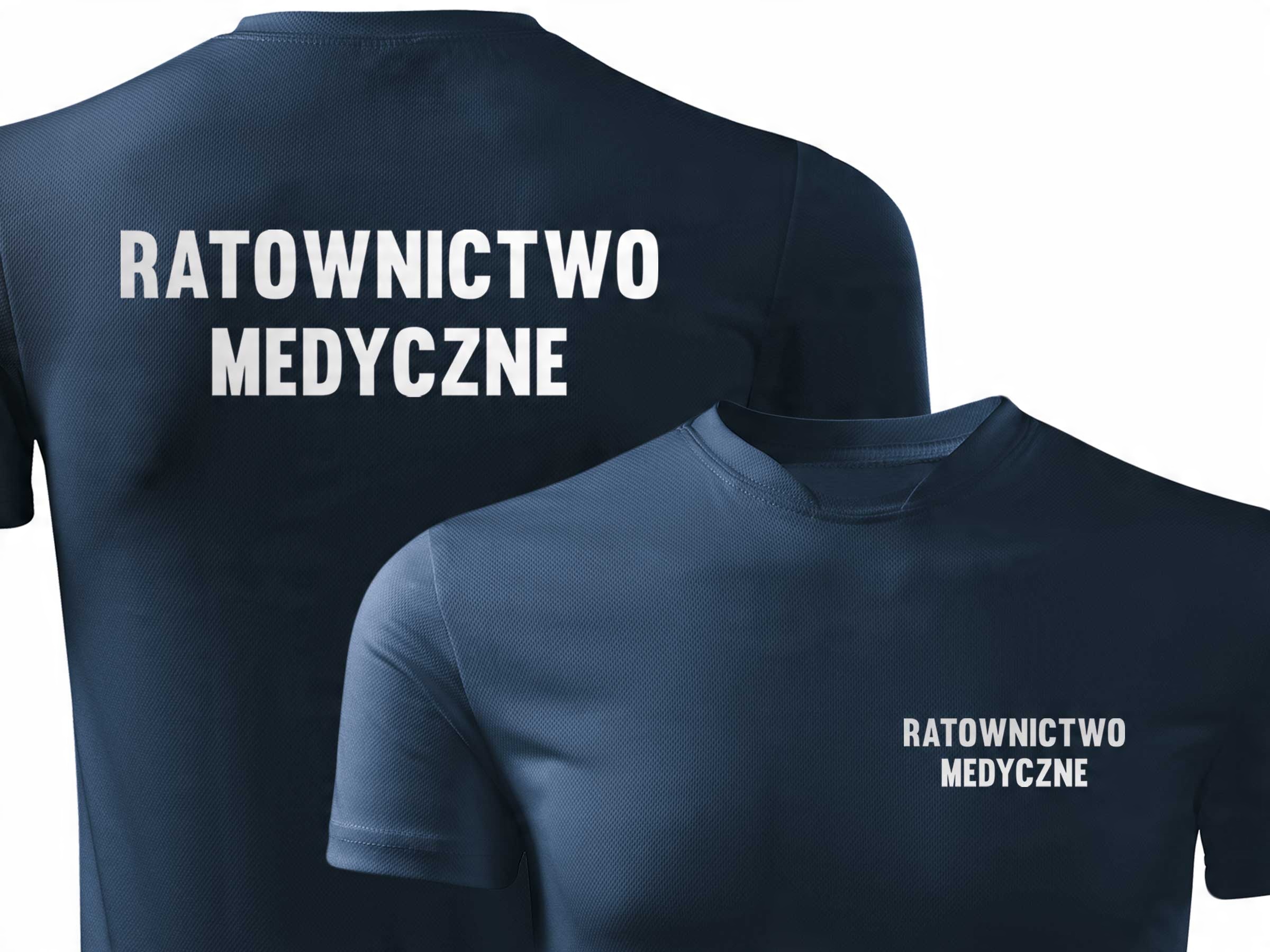 

Koszulka medyczna termoaktywna nadruk Ratownictwo