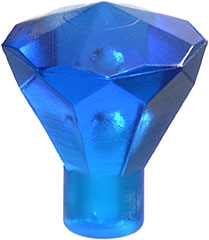 

Lego 30153 diament trans dark blue 1 szt Nowy