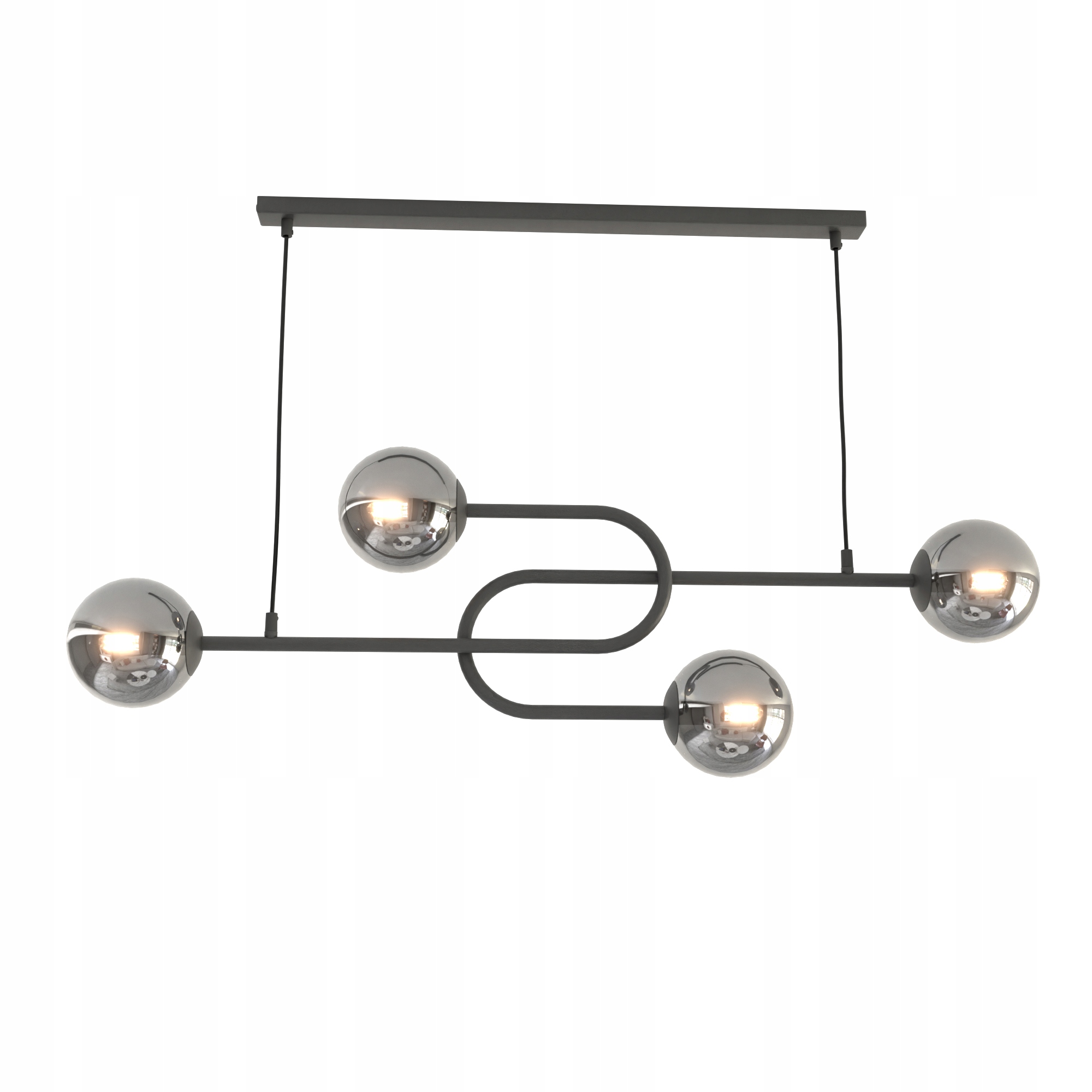 Závěsná lampa Emibig Atria 4 světelné body E14
