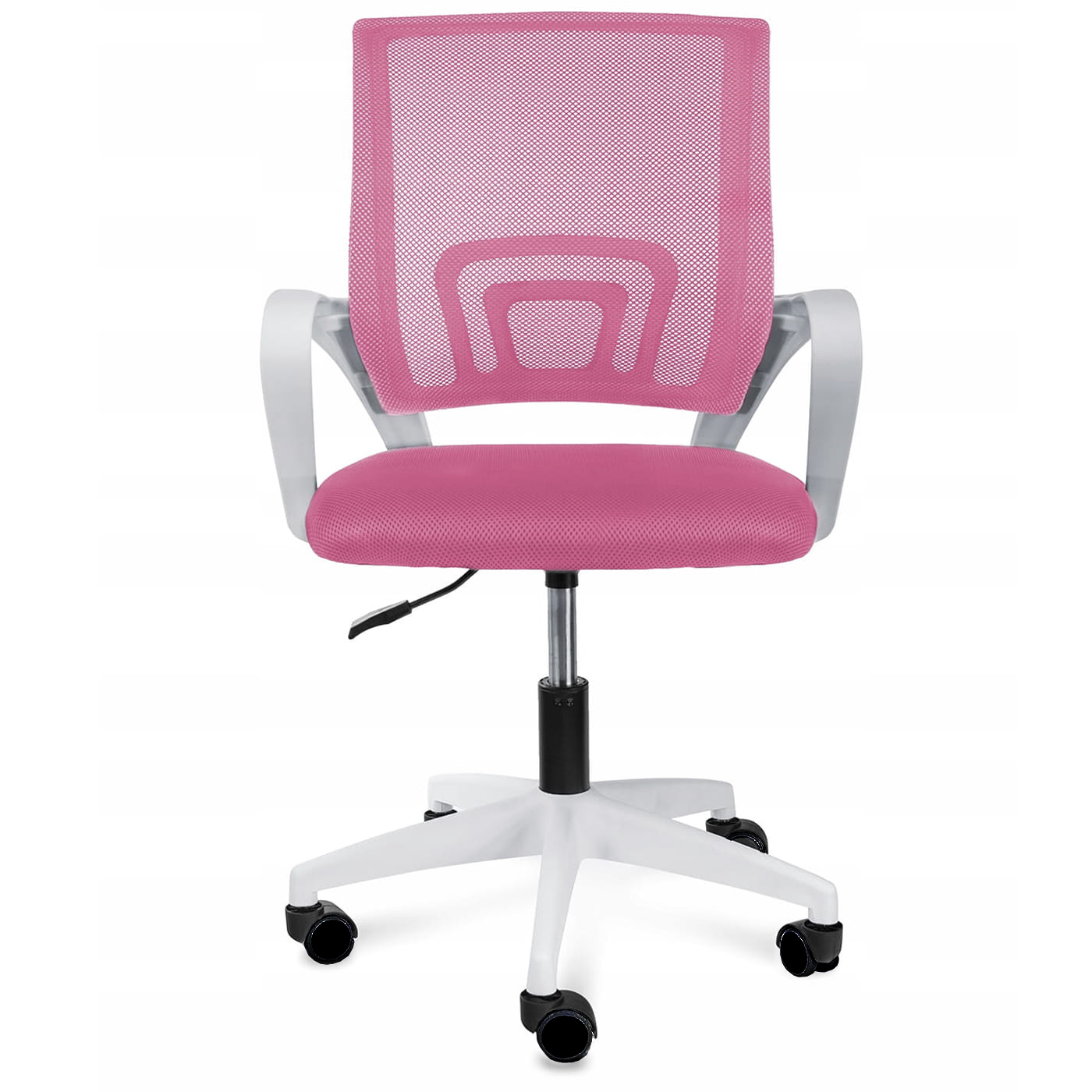 Ergonomické Dětské Otočné Křeslo Kancelářská Židle Lily Růžová