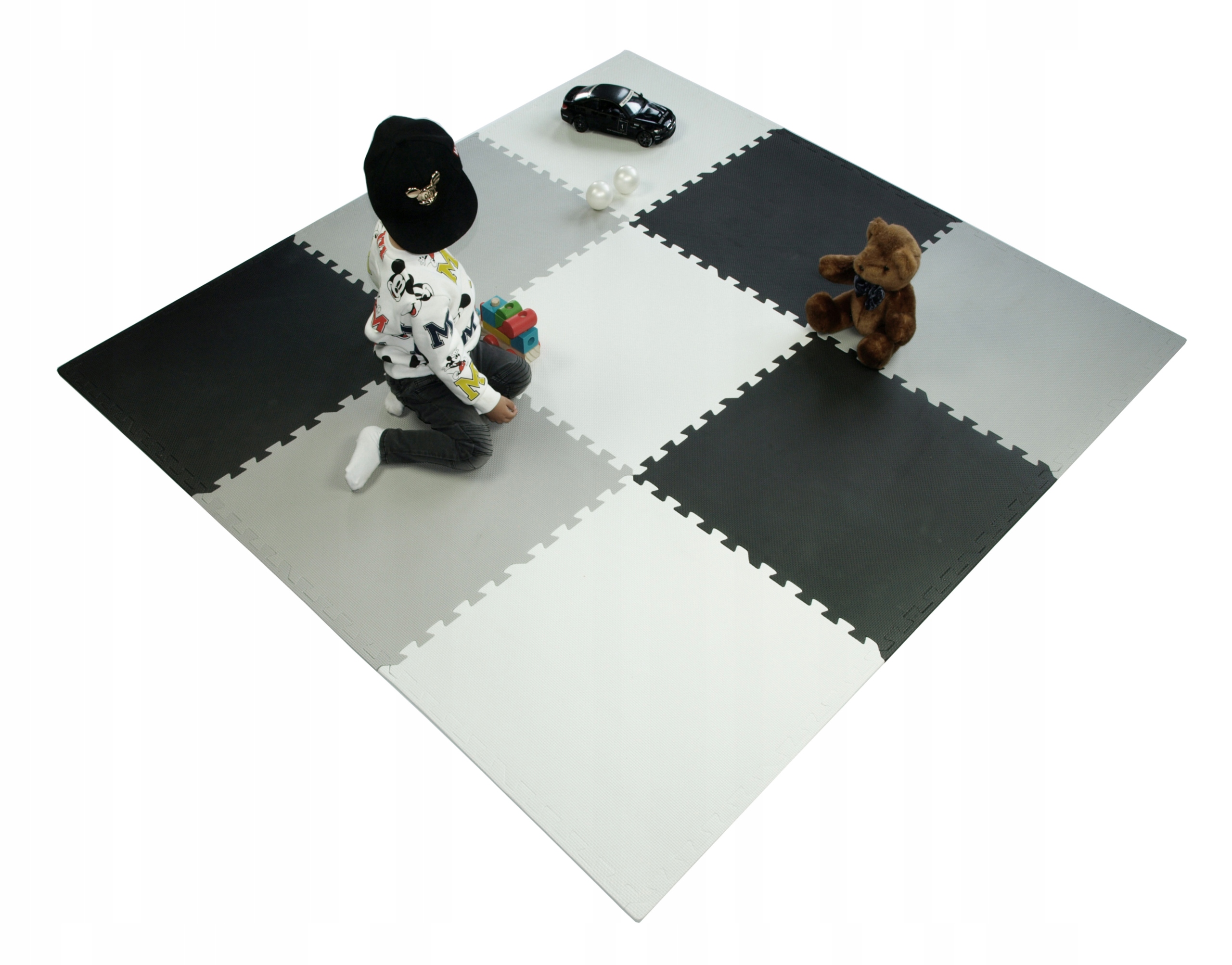 MATA PIANKOWA PUZZLE PIANKOWE EVA 9EL 180x180 XXL Certyfikaty, opinie, atesty CE EN 71