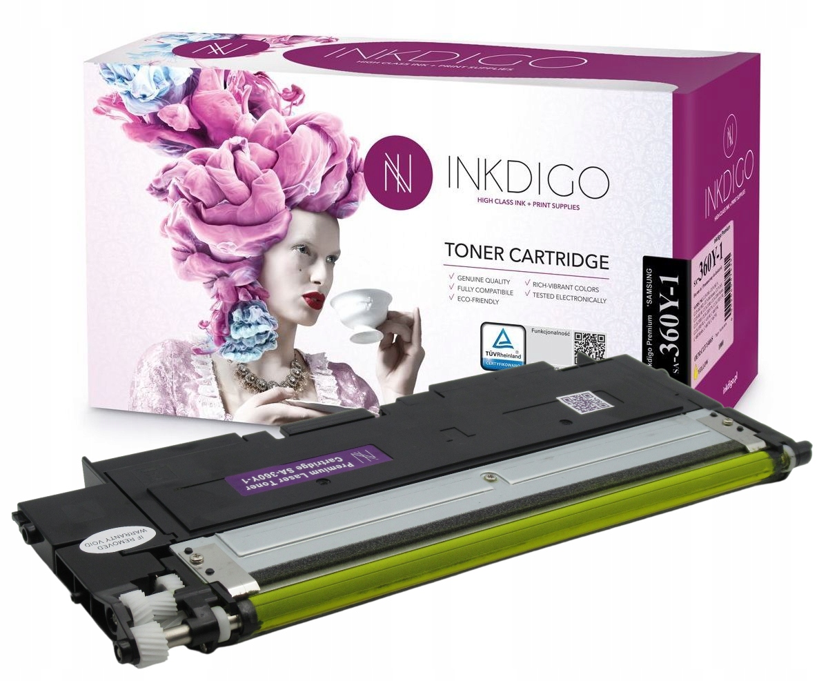 

Toner CLT-Y406S Yellow do drukarki Samsung CLP360