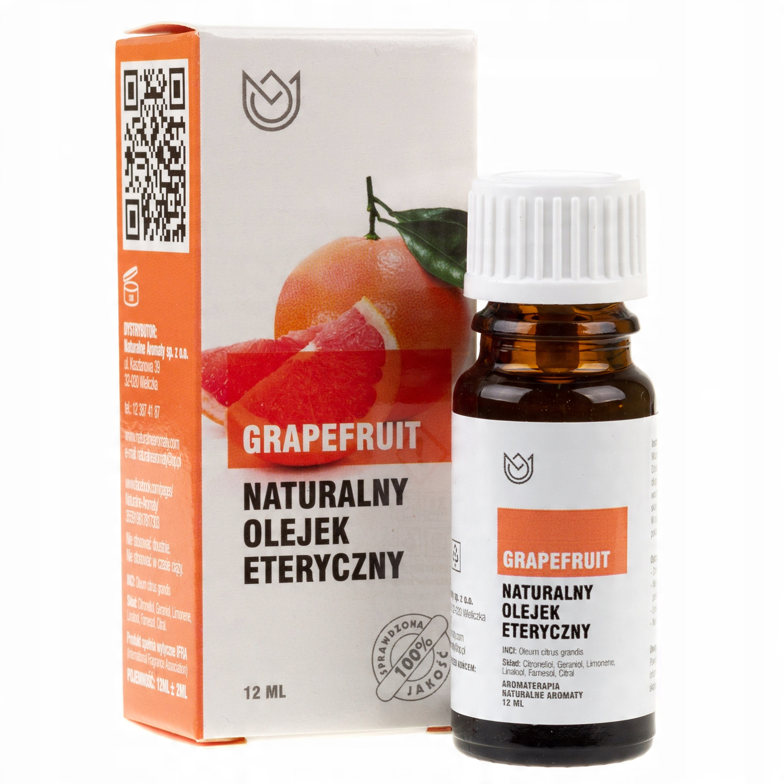 

Olejek Eteryczny Grapefruit Pobudza Pracę Jelit