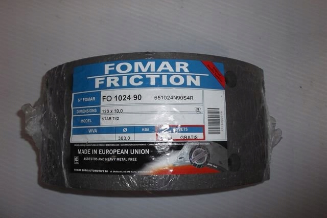 651024N90S4 - Облицовка FOMAR 120X302X10W STAR S742