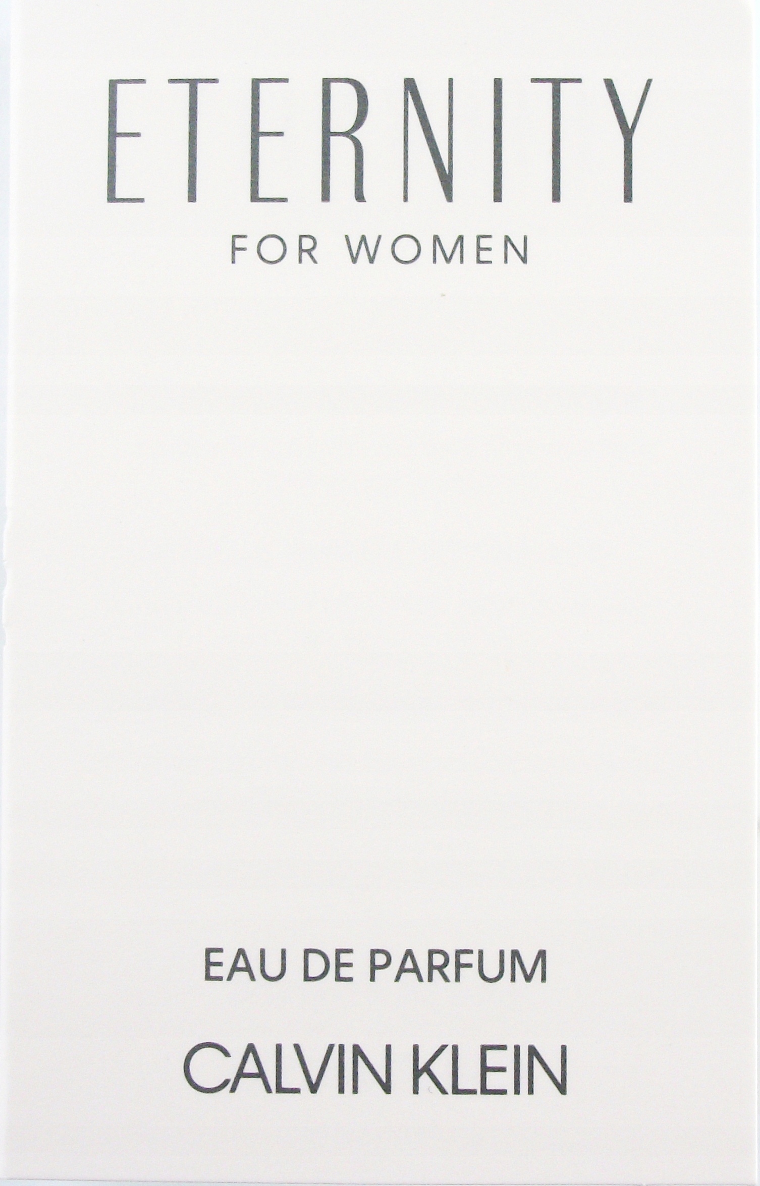 

Calvin Klein Eternity For Women 1,2 ml edp próbka