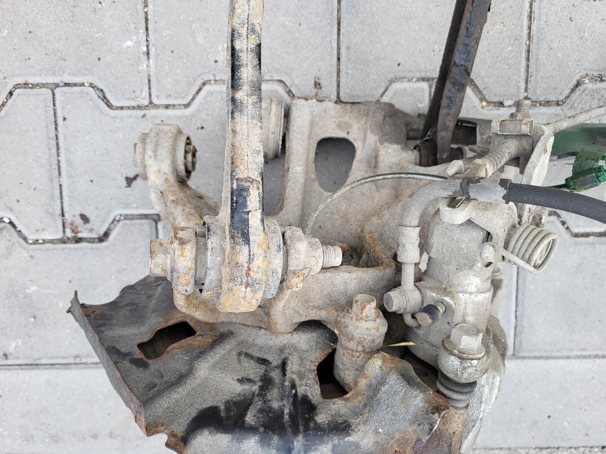 swing arm right rear part MAZDA 6 II GH KOMBI