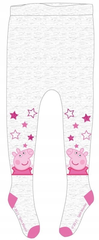 

rajstopy dziecięce Świnka Peppa Pig brokat 110/116