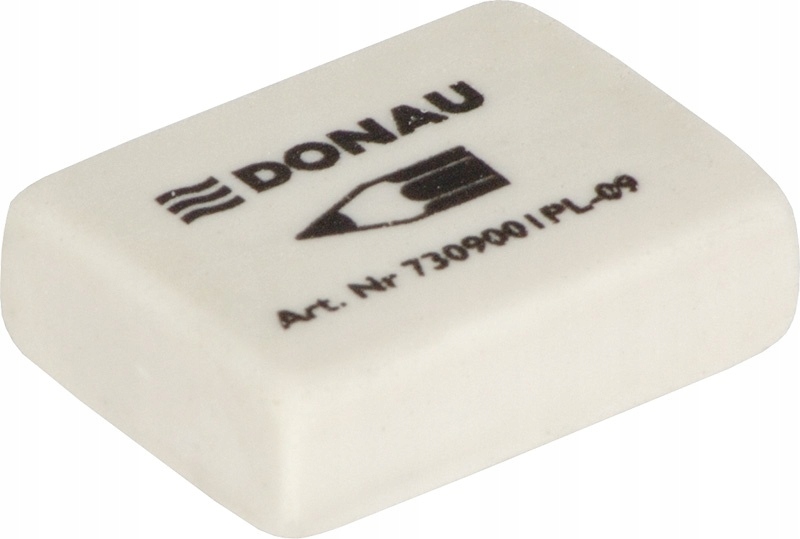 

Gumka do ścierania Donau 31x23x9mm biała