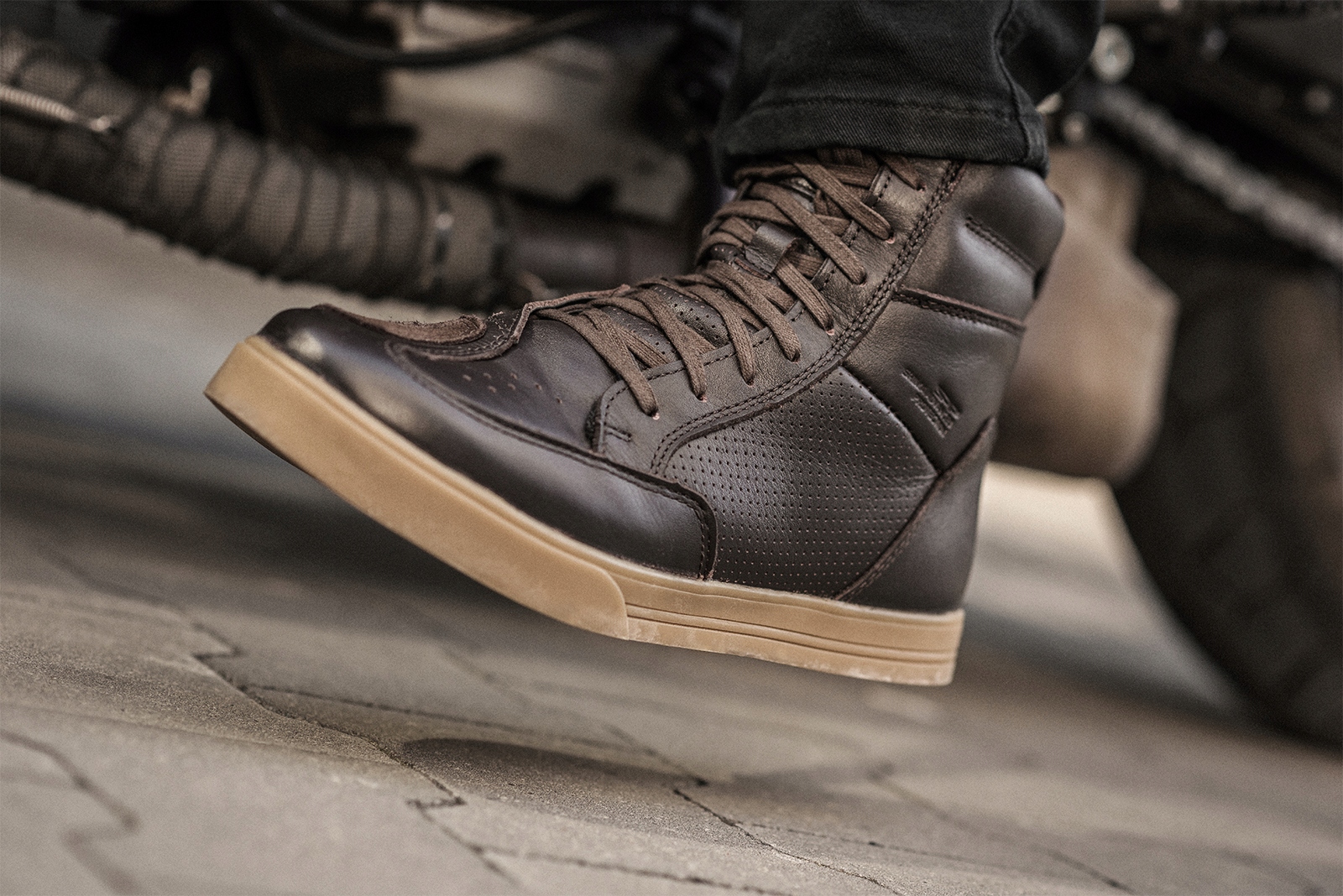 SHIMA BLAKE BUTY TRAMPKI VINATGE BOOTS BROWN 42 Model Blake