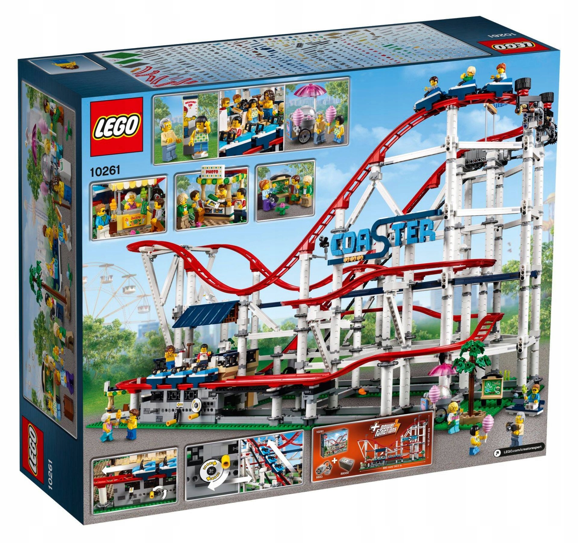 LEGO CREATOR 10261 - KOLEJKA GÓRSKA ROLLERCOASTER Marka LEGO