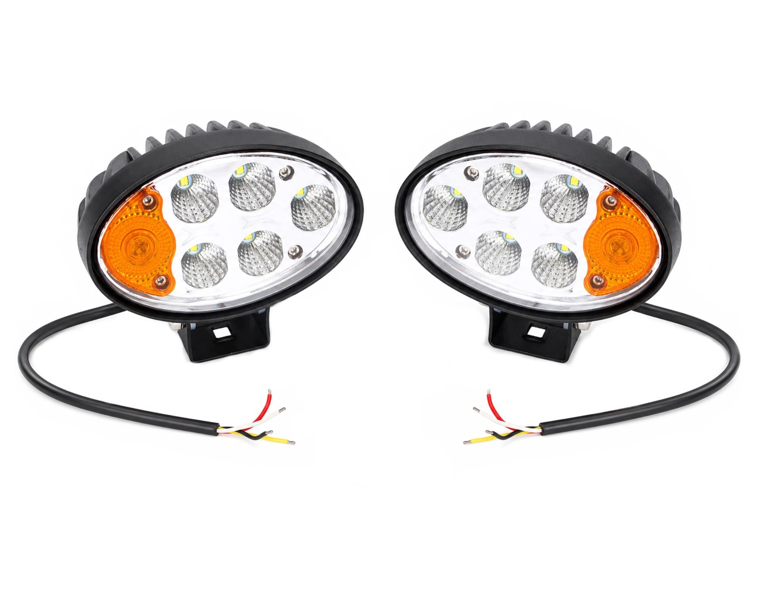 Led pracovní světlomet světlo s levým a pravým směrovým světlem pro traktor bagru