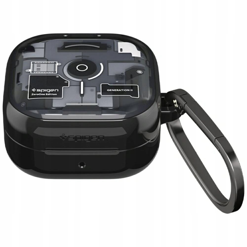 Etui Spigen Ultra Hybrid do Samsung Galaxy Buds4 Buds4 Pro czarny