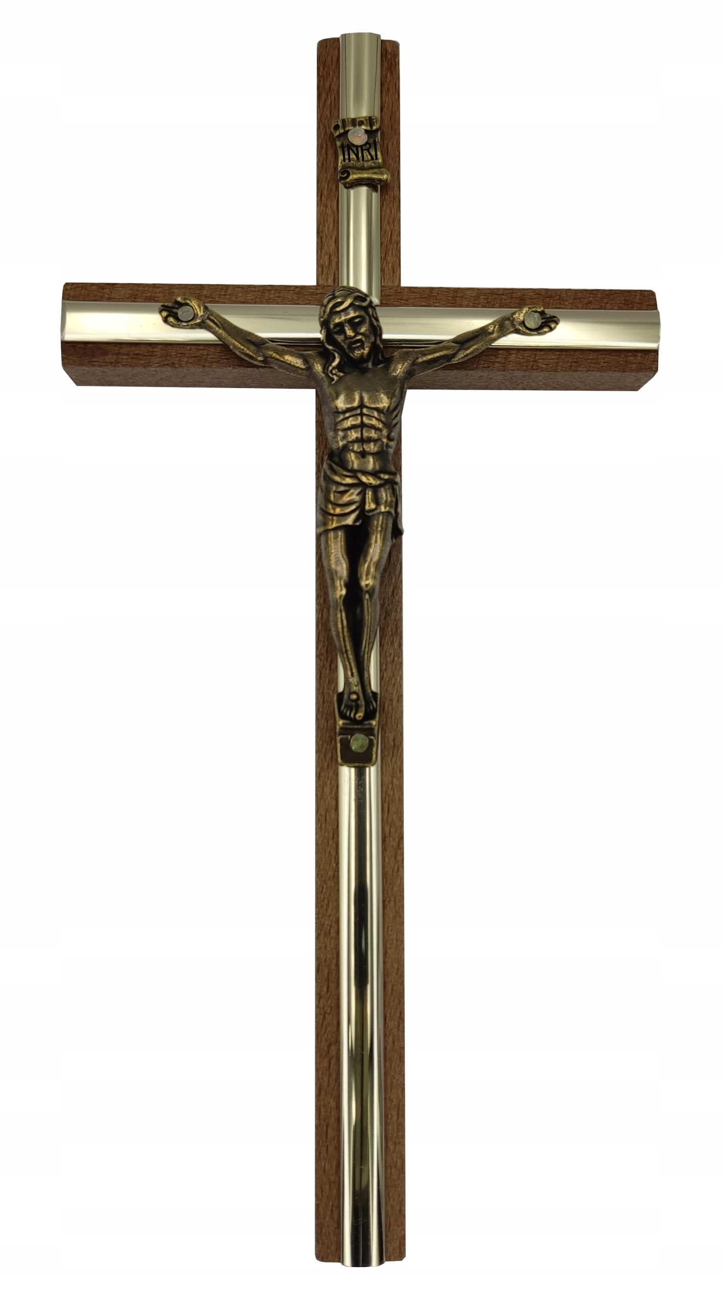 

Drewniany Krzyż Z Jezusem Na Ścianę 20 CM Wiszący