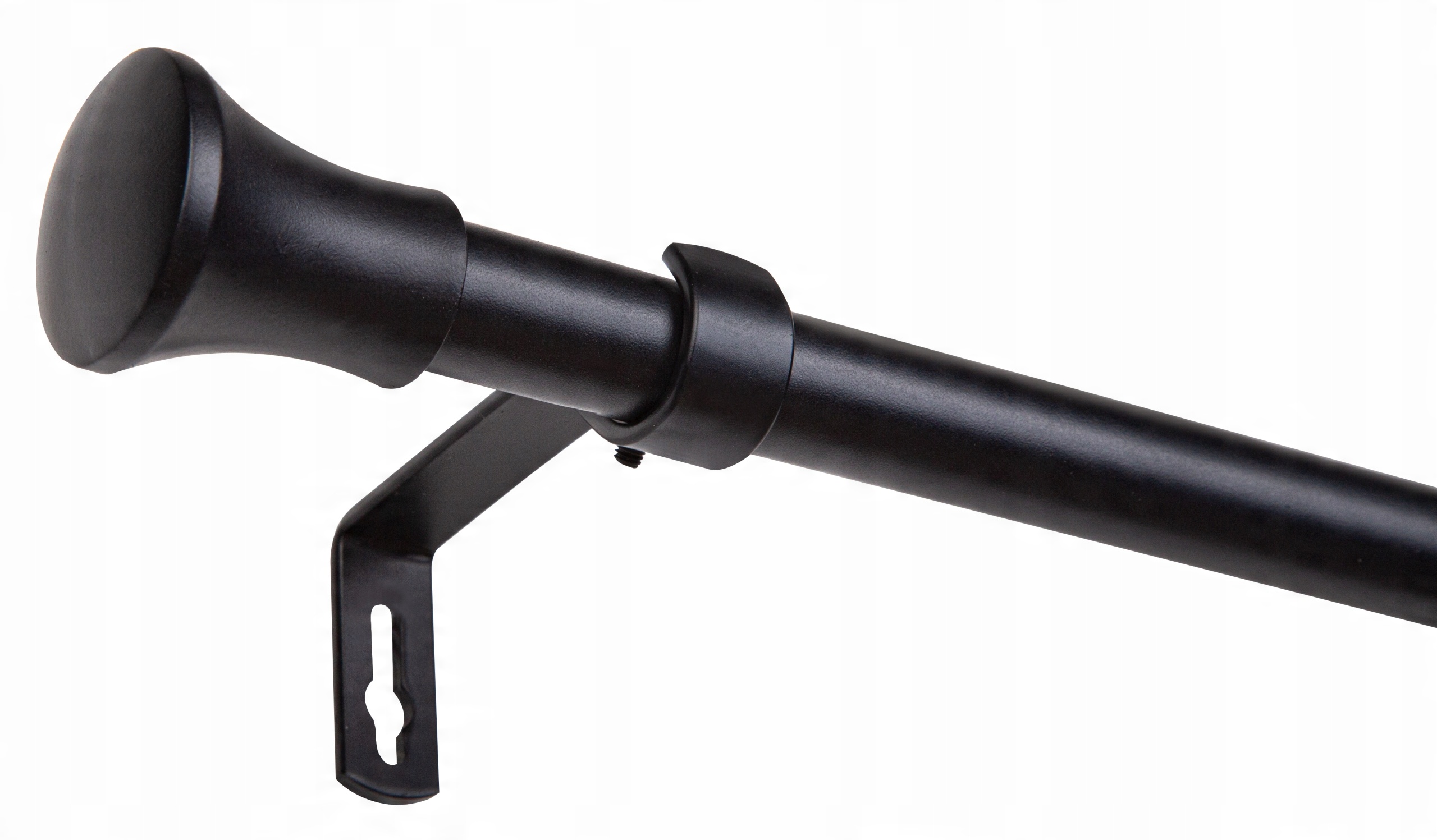 

Karnisz pojedynczy 19 mm Sollo 160 cm czarny mat