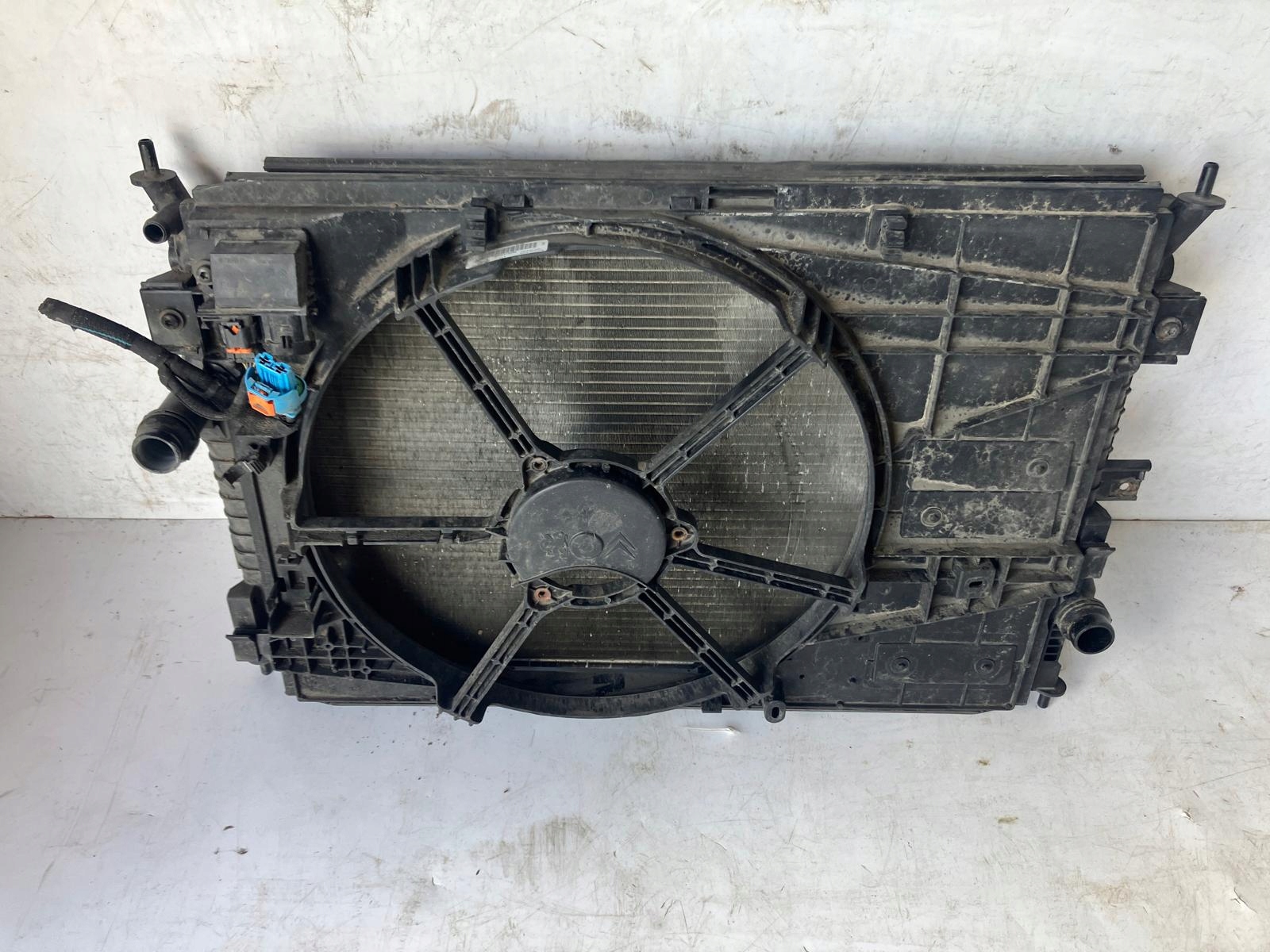 support panel for radiators radiator C4 PICASSO II 308 T9 9806313280