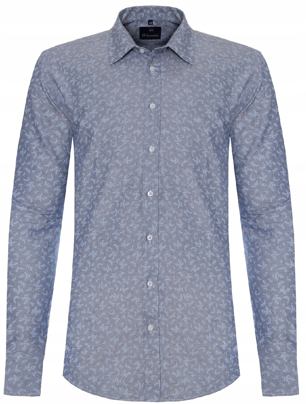 Pánská Košile S Motivem DI Selentino Turín Slim Shirt: 42