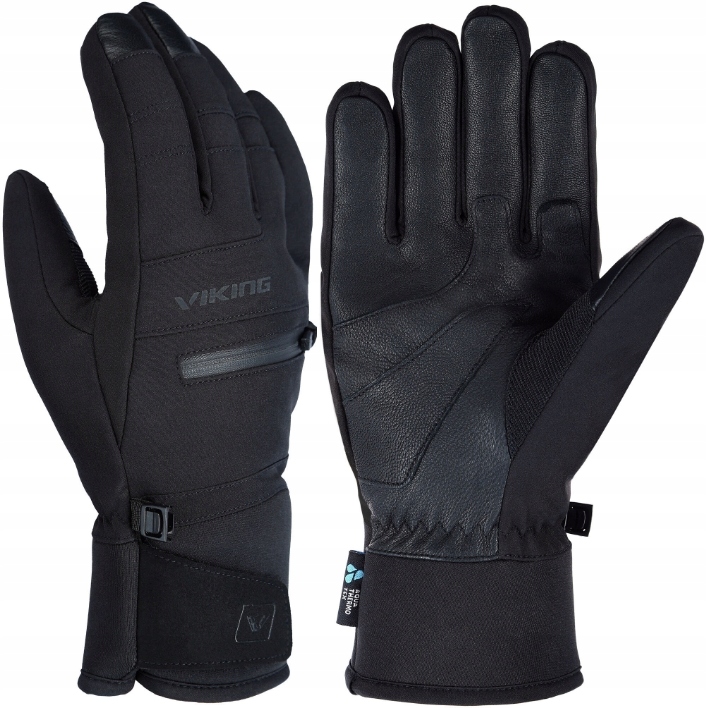 Rękawice rękawiczki narciarskie męskie Viking Kuruk v2 PrimaLoft kieszeń 10
