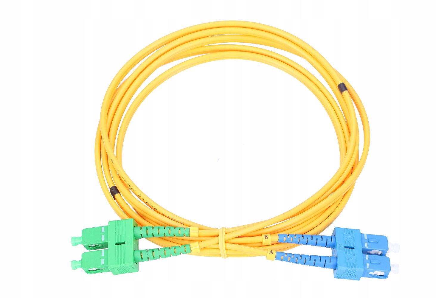 Extralink Sc/ Upc- Sc/ Apc Patchcord Pvc, Jednomodowy, Duplex, G652D, 3mm,