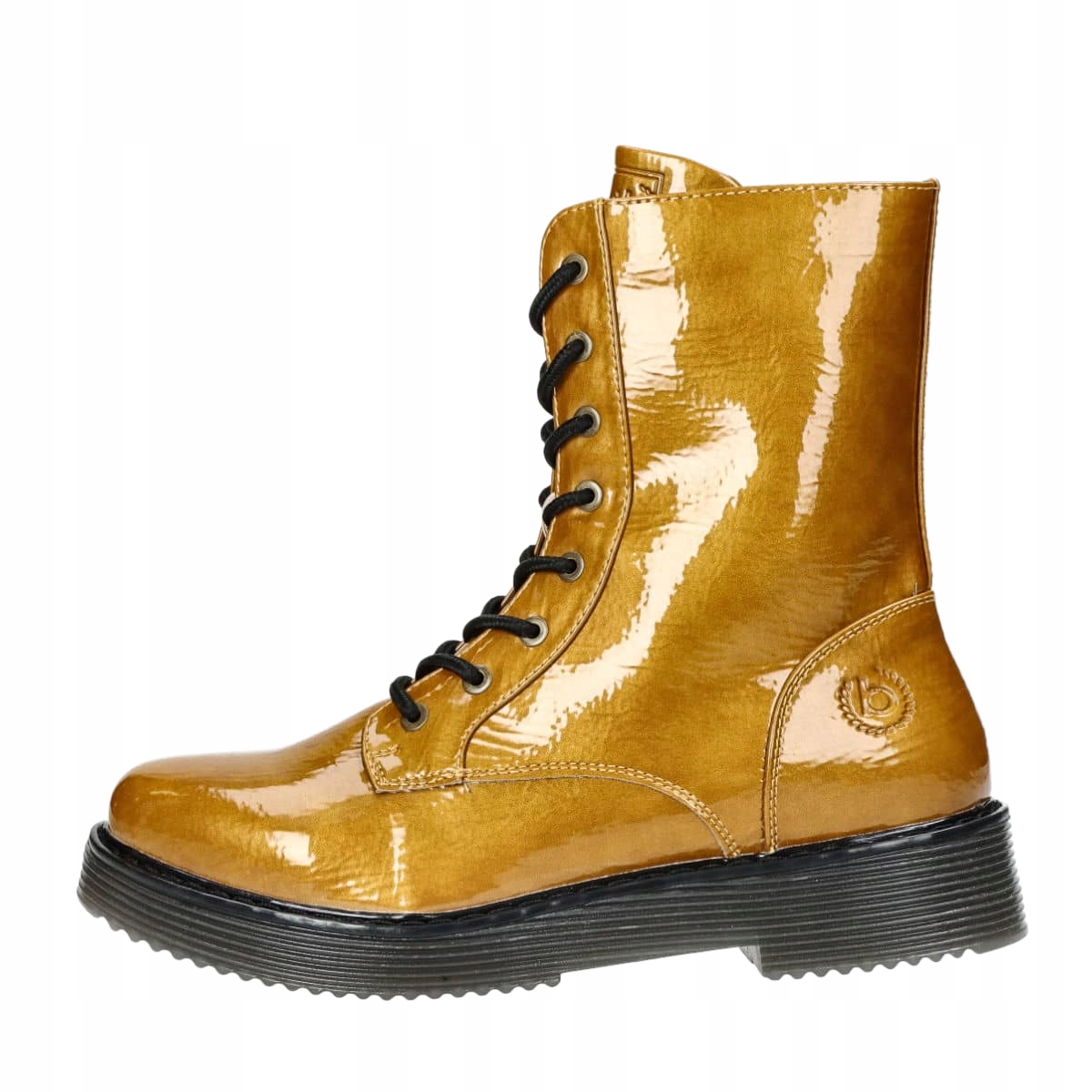 Bugatti Lakované Dámské Kotníkové Boty Se Zapínáním 36 6CA