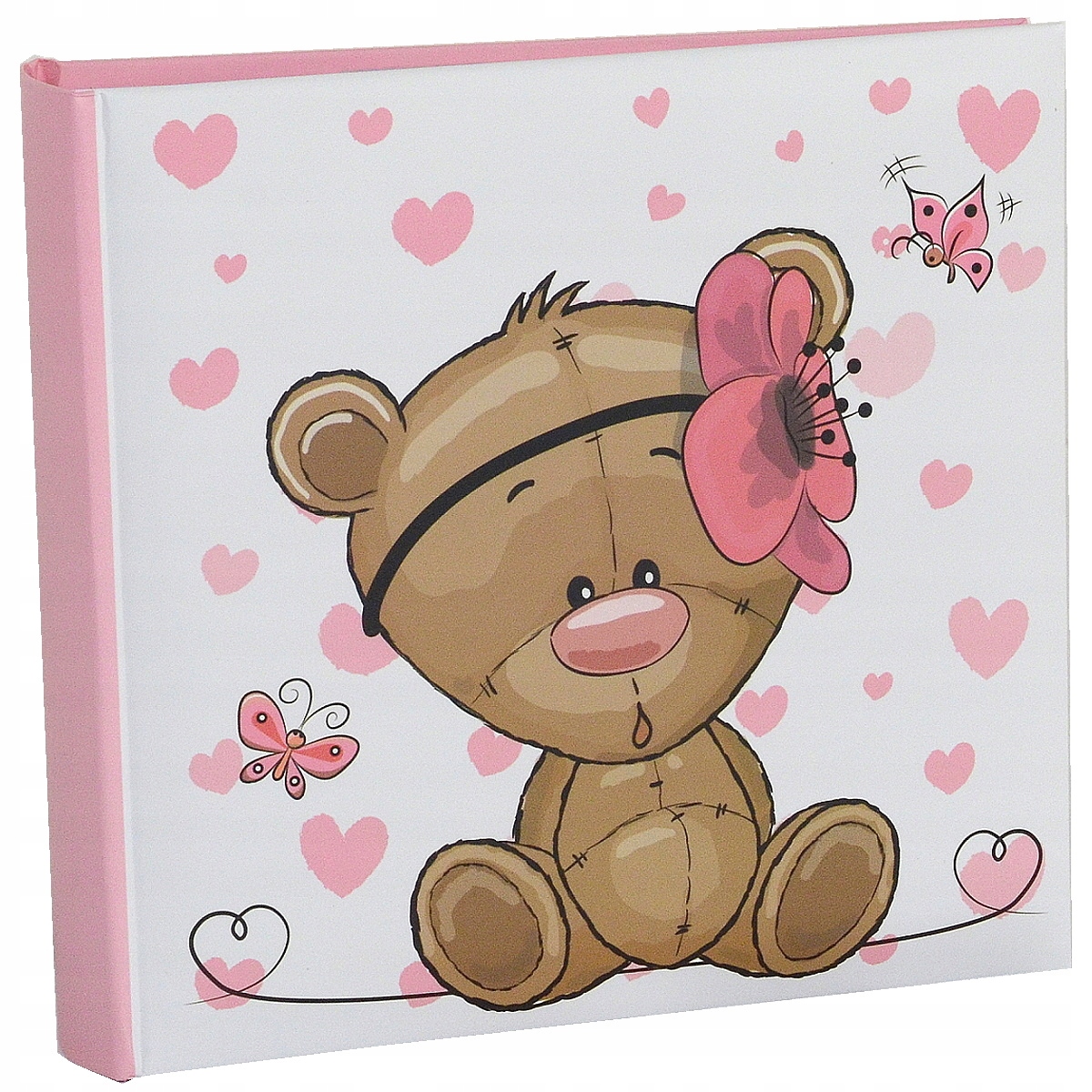 TEDDY PINK fotoalbum dziecięcy kieszeniowy BB-200 10x15