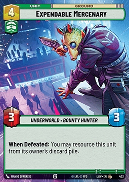 Expendable Mercenary (V.1)