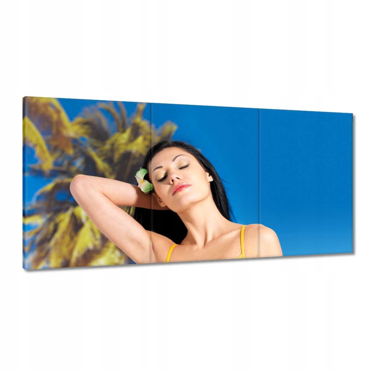 Obrazy 180x90 Žlté bikiny Tropické Top