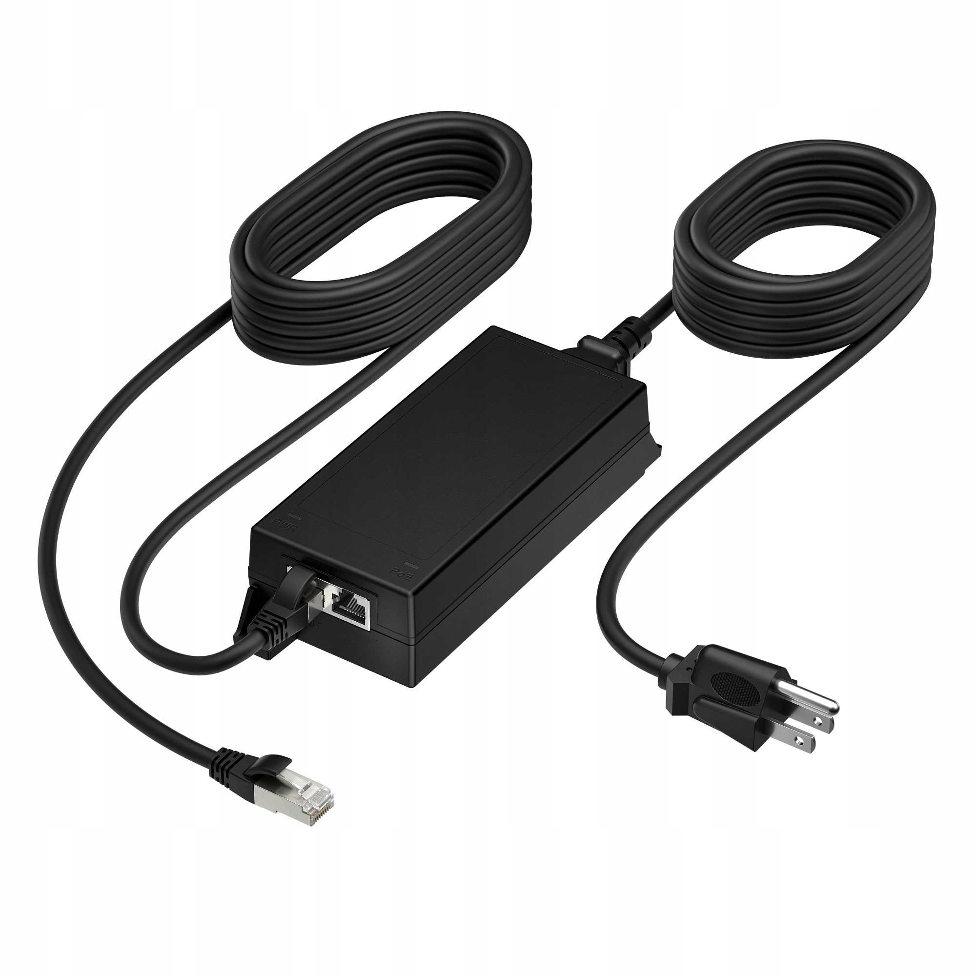 Poly PoE++ 65W 2.5G Adapter with 3.66m CAT6A Cable and Power Cord B5NH6AA…