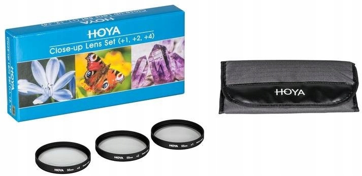 Hoya Close-up sada (+1 +2 +4) Hmc 46 MM