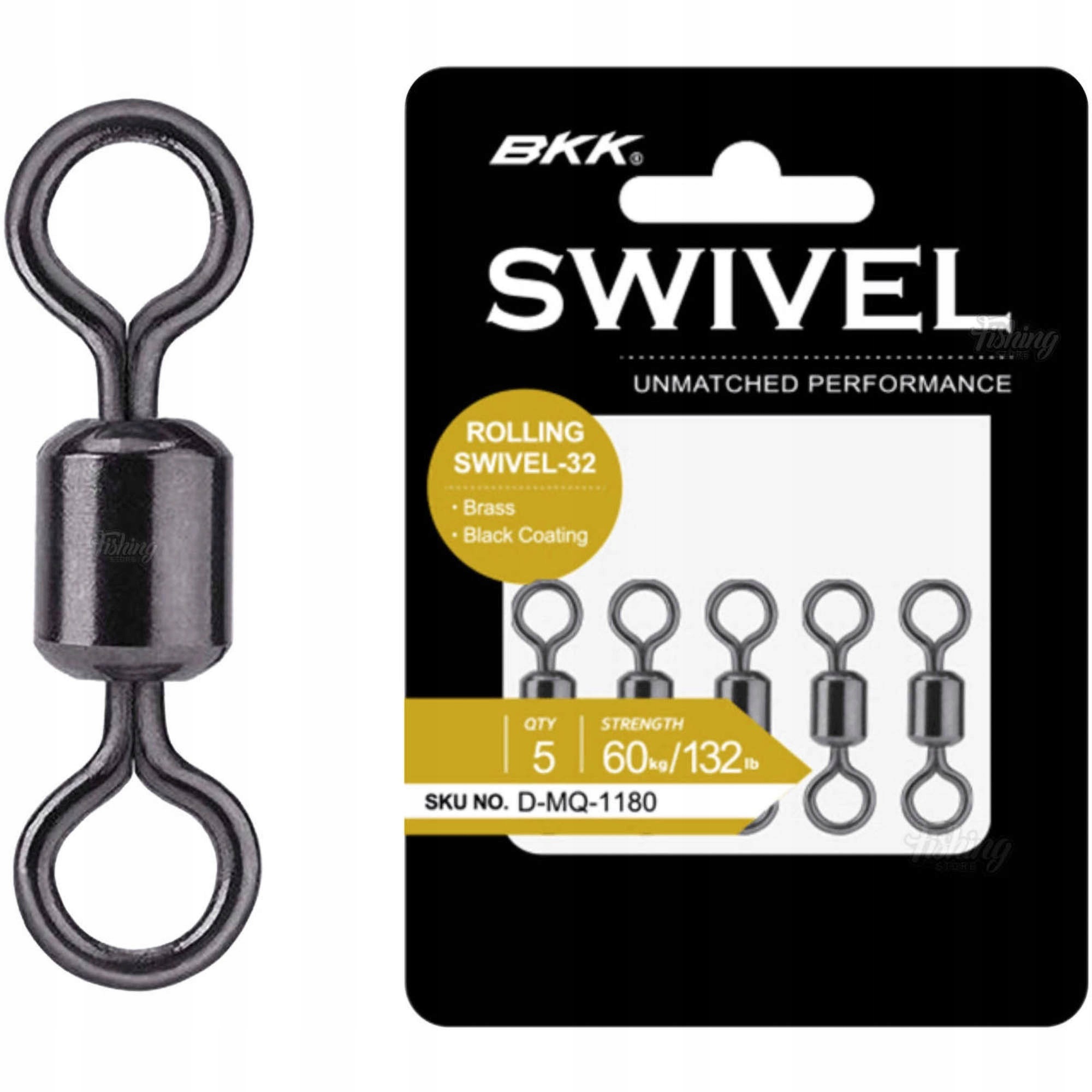 Krętliki Bkk Rolling Swivel 32 Rozmiar 8