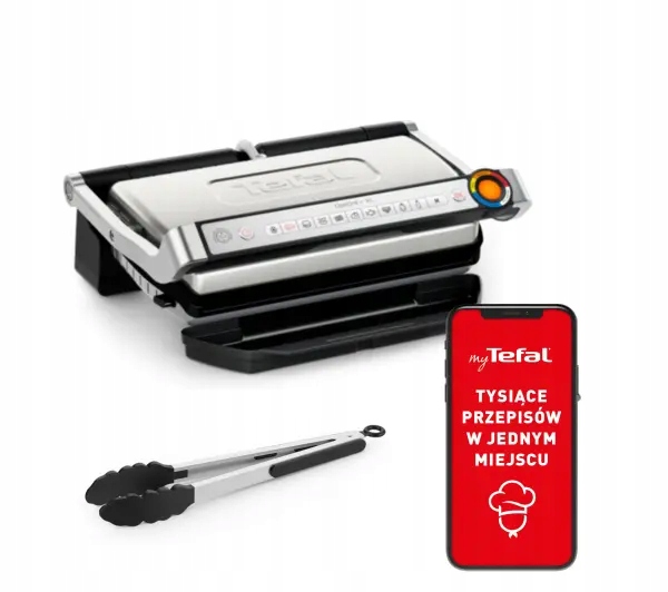 Grill elektryczny Tefal OptiGrill+ XL GC728D10 Programy automatyczne 2000W