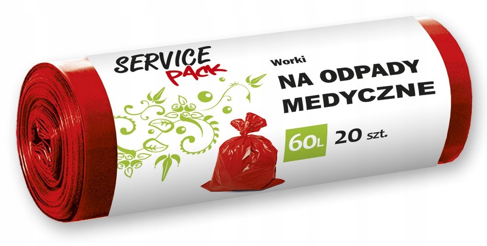 

Worki na Odpady Medyczne ServicePACK 60l 20 szt