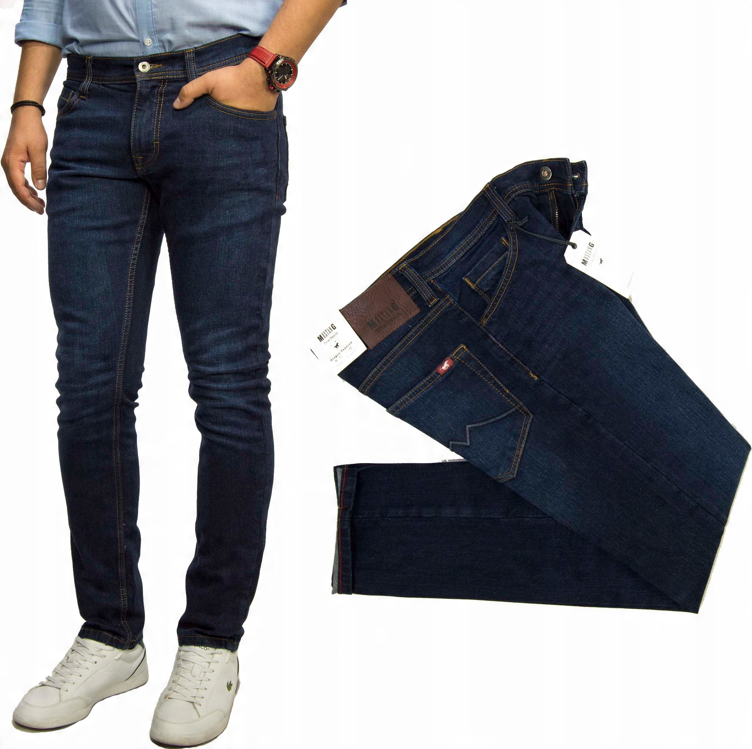 

Mustang Oregon Tapered 982 spodnie jeansy W35 L36