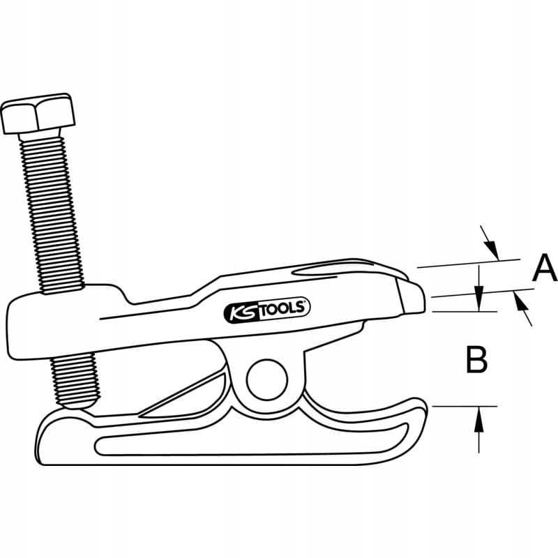KS Tools ściągacz mechaniczny 10t, 450Nm, 36mm Marka KS Tools