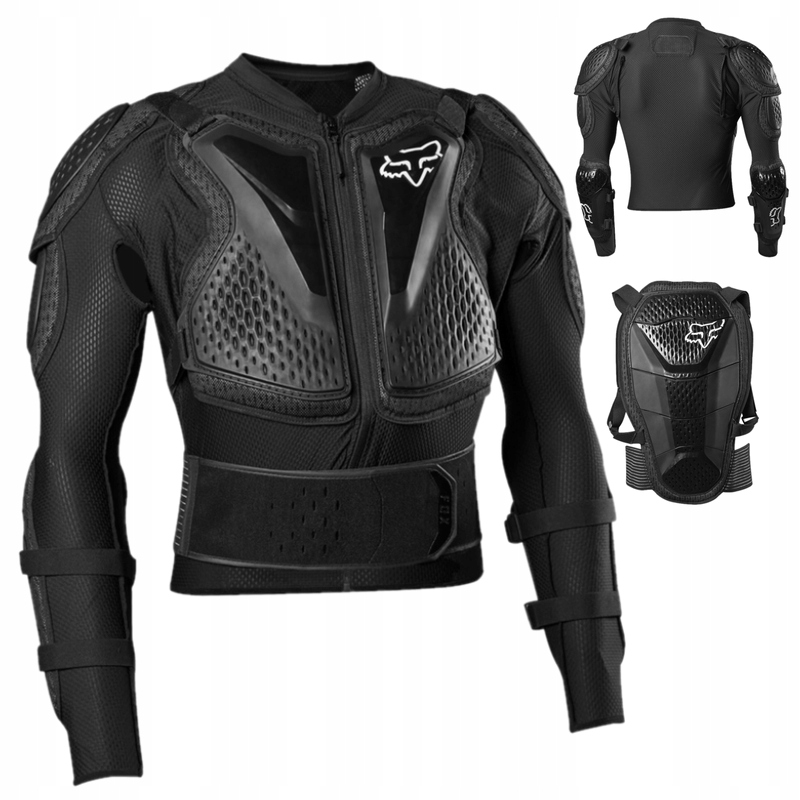 

Buzer zbroja Fox Titan Sport Black czarny Gratisy